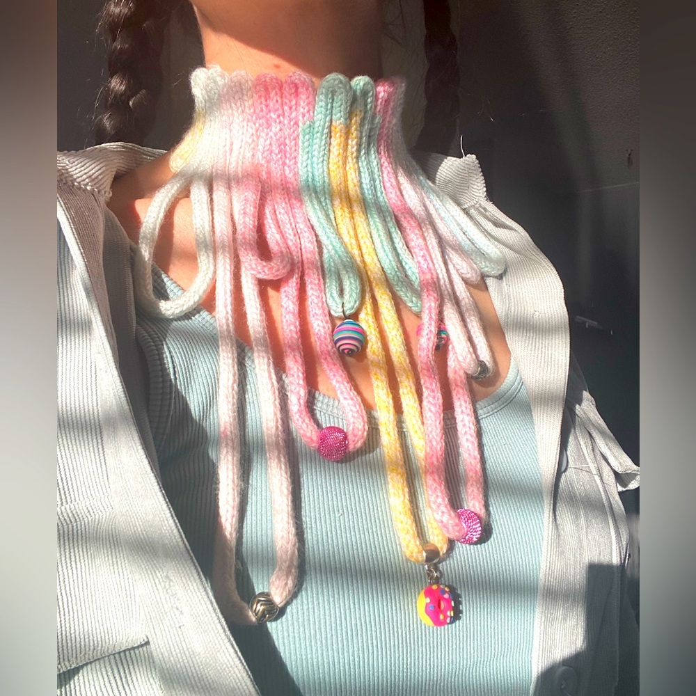 Head in the clouds brand necklace